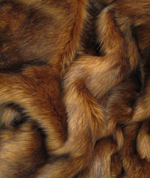 Close up image of Tamarin faux fur fabric