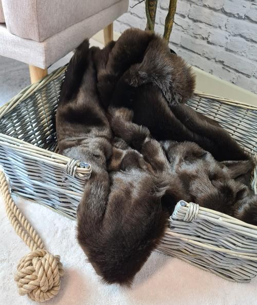 Havana Faux Fur Dog Blanket