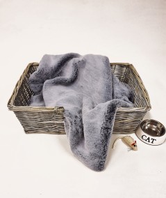 Luxury Morning Frost Faux Fur Pet Blanket