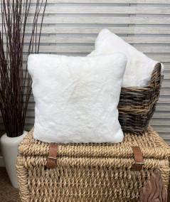 Chelsea Cream Faux Fur Cushion Covers