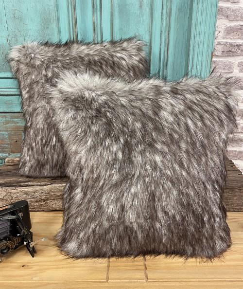 Coyote Faux Fur Cushions