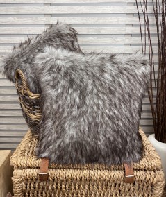 Coyote Faux Fur Pillows