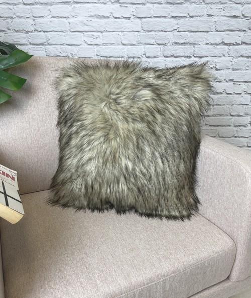 Cacomistle Faux Fur Cushion Covers