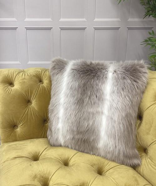 Caribou Faux Fur Cushions