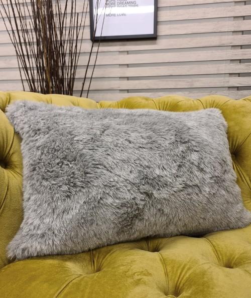 Aspen Grey Rectangular Cushion Covers