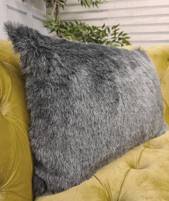 Chessington Grey Rectangular Cushion Covers