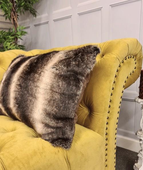 Kensington Rectangular Fur Cushion Covers