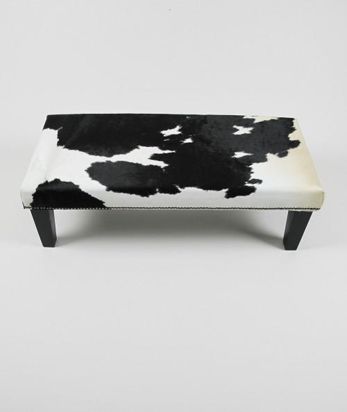 Extra large cowhide footstool 308