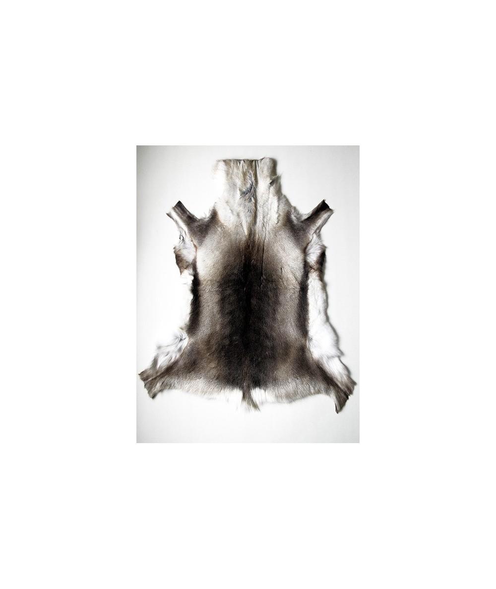 Reindeer Skin Rugs, Large Size Reindeer Skin Rug 0046L , faux-fur-throws